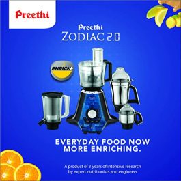 PREETHI MIXER GRINDER ZODIAC 750W