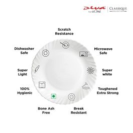 LA-OPALA FULL PLATE PLAIN P 25CM