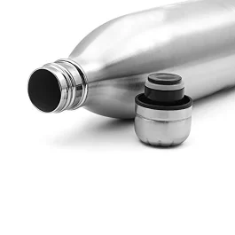 Milton Duo DLX 350 Bottle Flask, 350ml, Silver, Stainless Steel