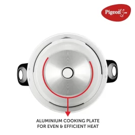 Pigeon by Stovekraft Joy 1.8 Liter Electric Rice Cooker 700 Watt, White