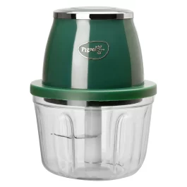 Pigeon Zoom Electric Chopper 350 ml, Portable with 3 Stainless Steel Blades for Effortlessly Chopping Vegetables and Fruits – Green, 30 Watts
