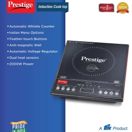 Prestige PIC 3.1 V3 2000-Watt Induction Cooktop with Touch Panel ( Black )