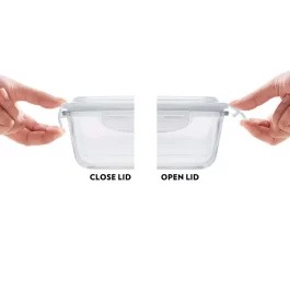 Blue Glass Lunchbox, Square x 2