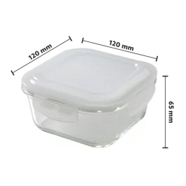 Blue Glass Lunchbox, Square x 2